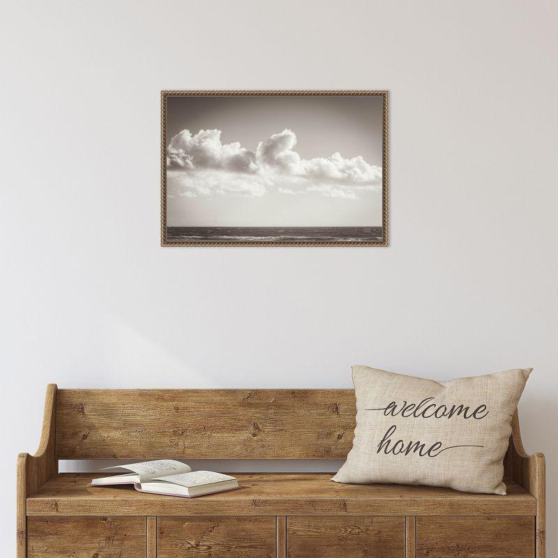 Amanti Art Venice Beach by Nathan Larson Canvas Wall Art Print Framed 23 x 16