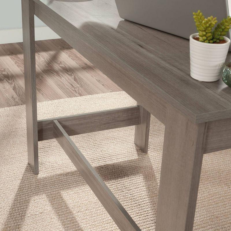 Sauder Writing Desk in Silver Sycamore