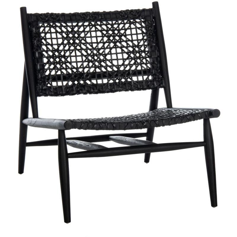 Kazbah Genuine Leather Side Chair
