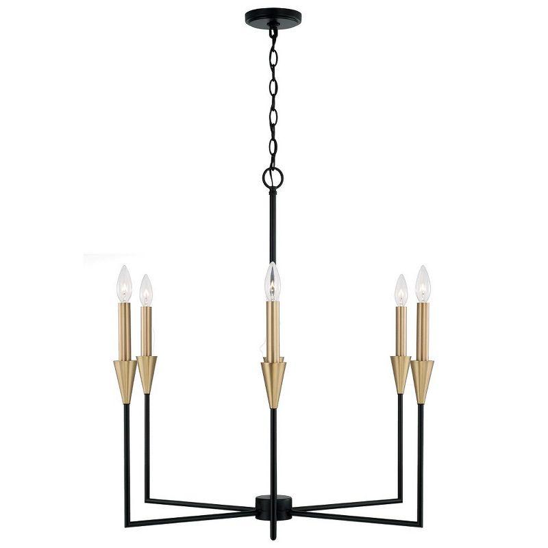 Capital Lighting Avant 6 - Light Dimmable Classic / Traditional Chandelier