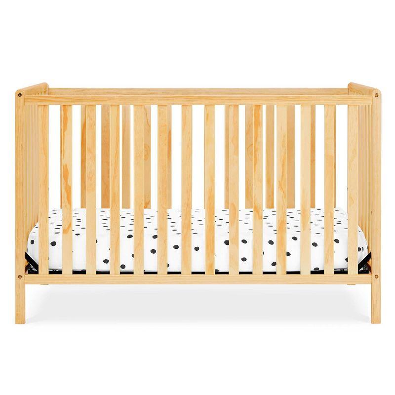 Natural Pine 4-in-1 Convertible Crib with Adjustable Mattress Height