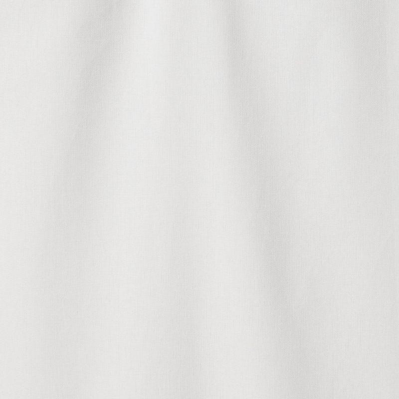 84" Blackout Chambray Cotton Kids' Panel Cream - Pillowfort™: Noise Reduction, UV Protection, Energy Efficient