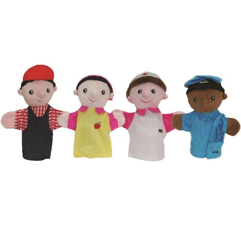 Get Ready Kids Community Helper Puppets, Set of 10