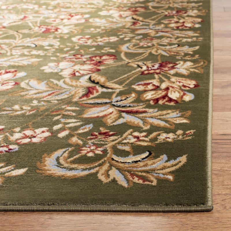 Lyndhurst LNH326 Power Loomed Accent Rug - Sage - 3'3"x5'3" - Safavieh