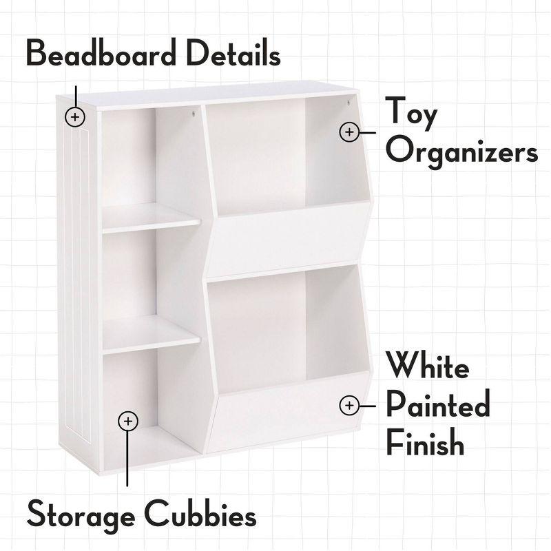 Kids' 3 Cubby with 2 Veggie Bin Floor Cabinet - RiverRidge