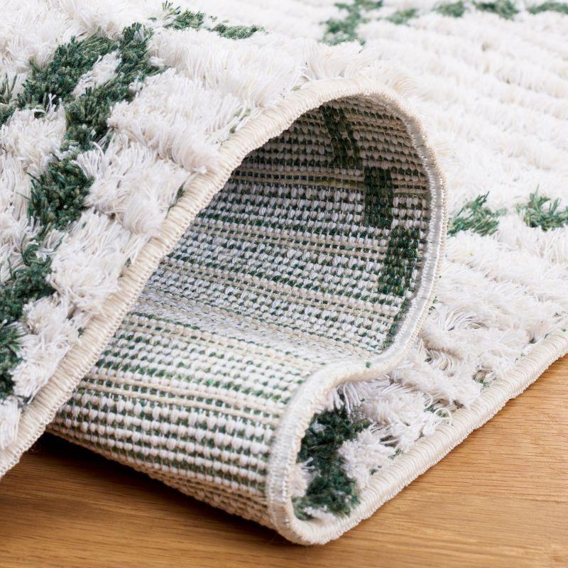 Augustine AGT850 Power Loomed Area Rug - Ivory/Green - 4'x6' - Safavieh.