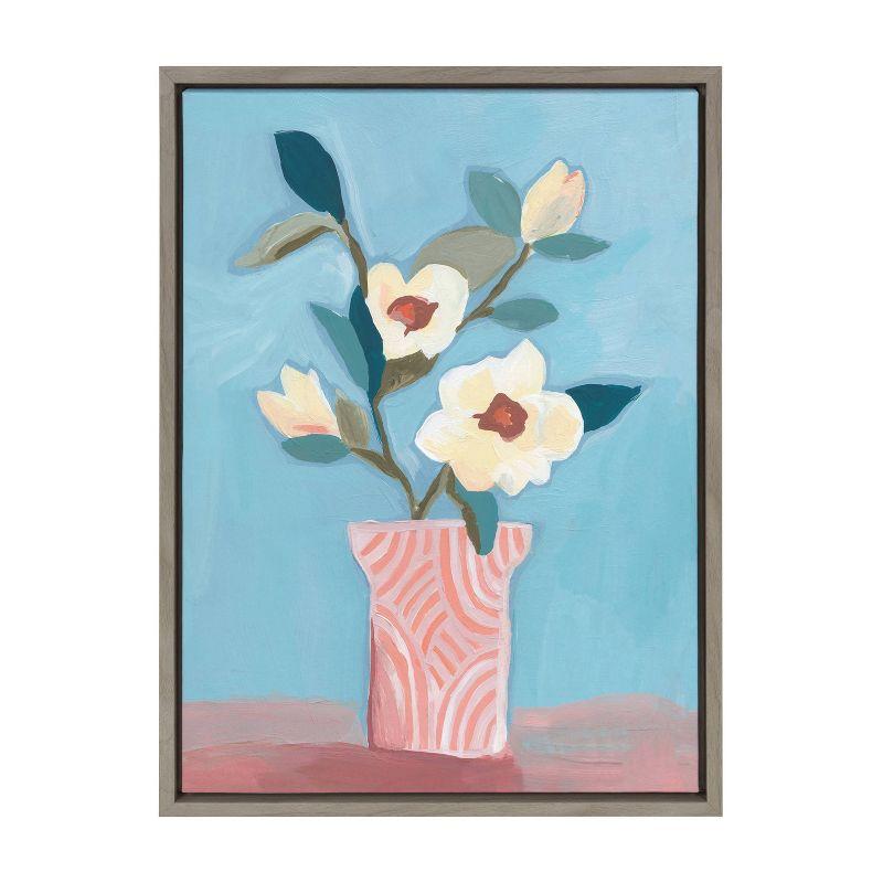 " Magnolia Blooms " by Kate Aurelia Studio Painting Print