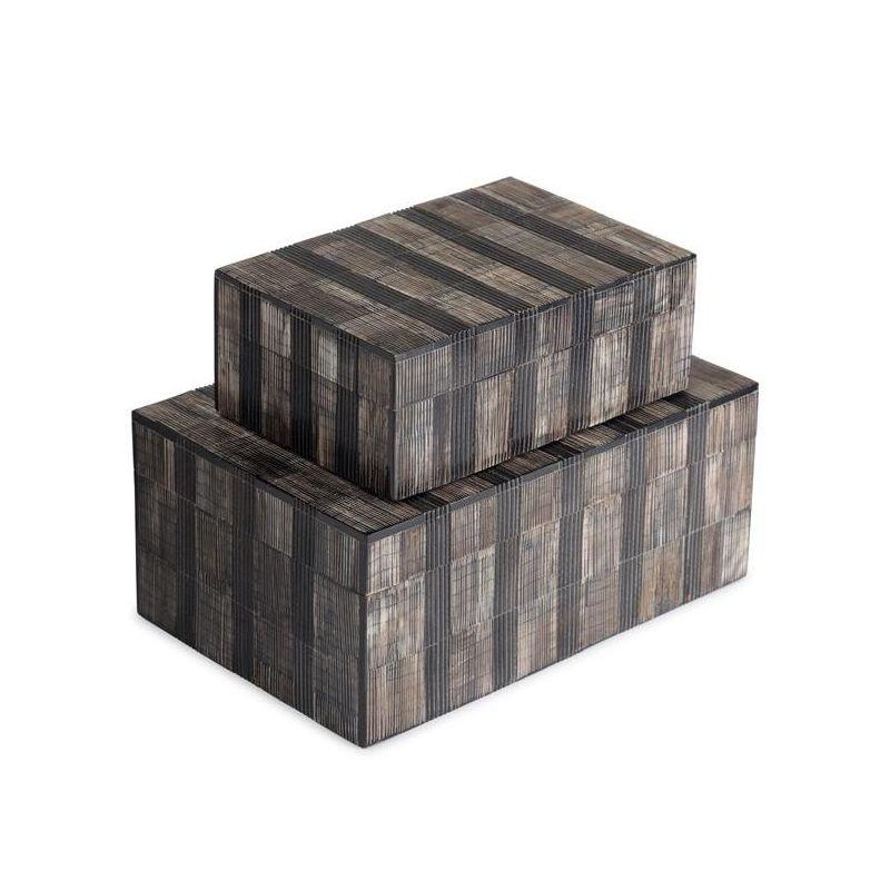 Madison Decorative Boxes, Set of 2