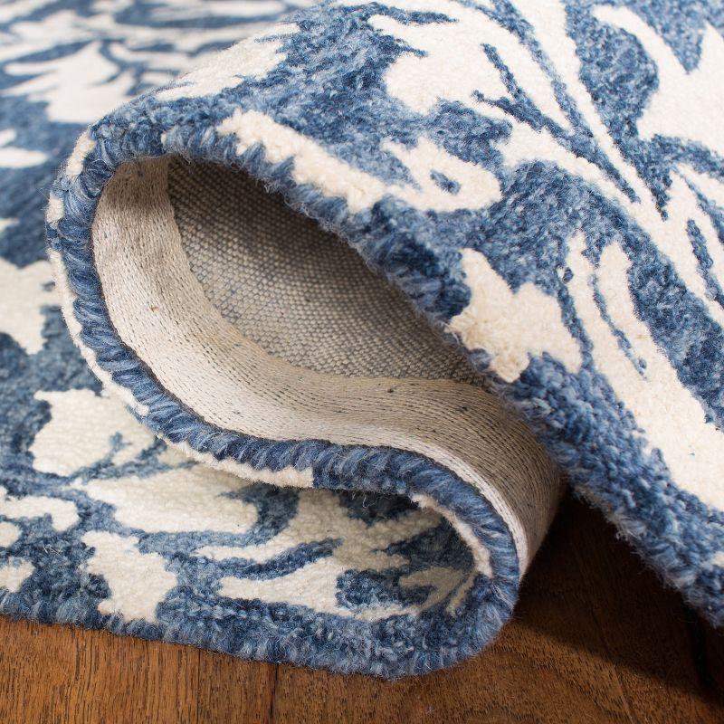Fleur De Lis Living Spillers Hand Tufted Wool And Cotton With Latex Ikat Rug
