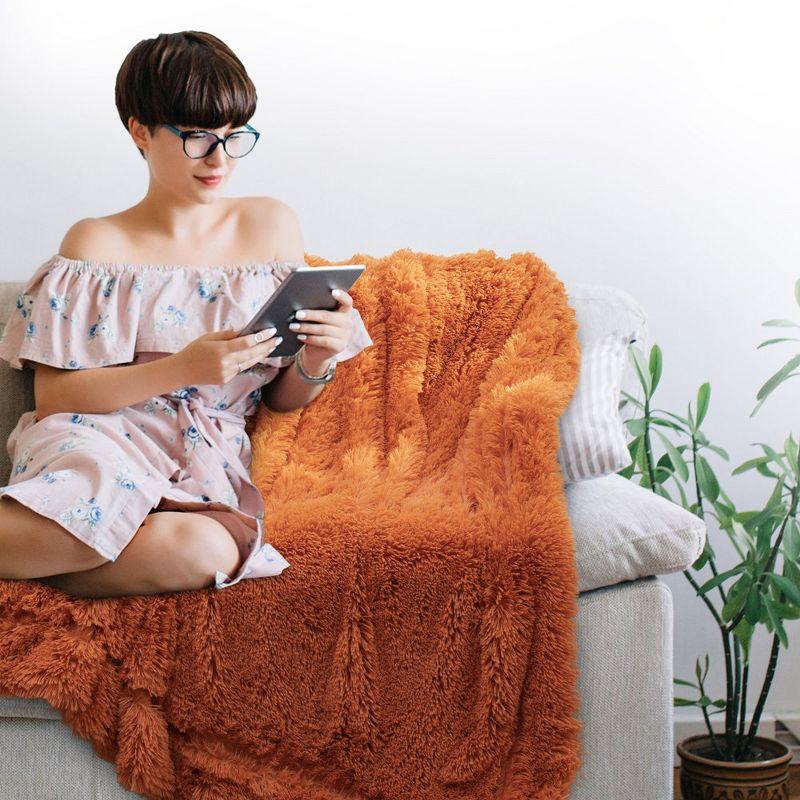 Cheer Collection Plain Weave / Muslin Throw Blanket