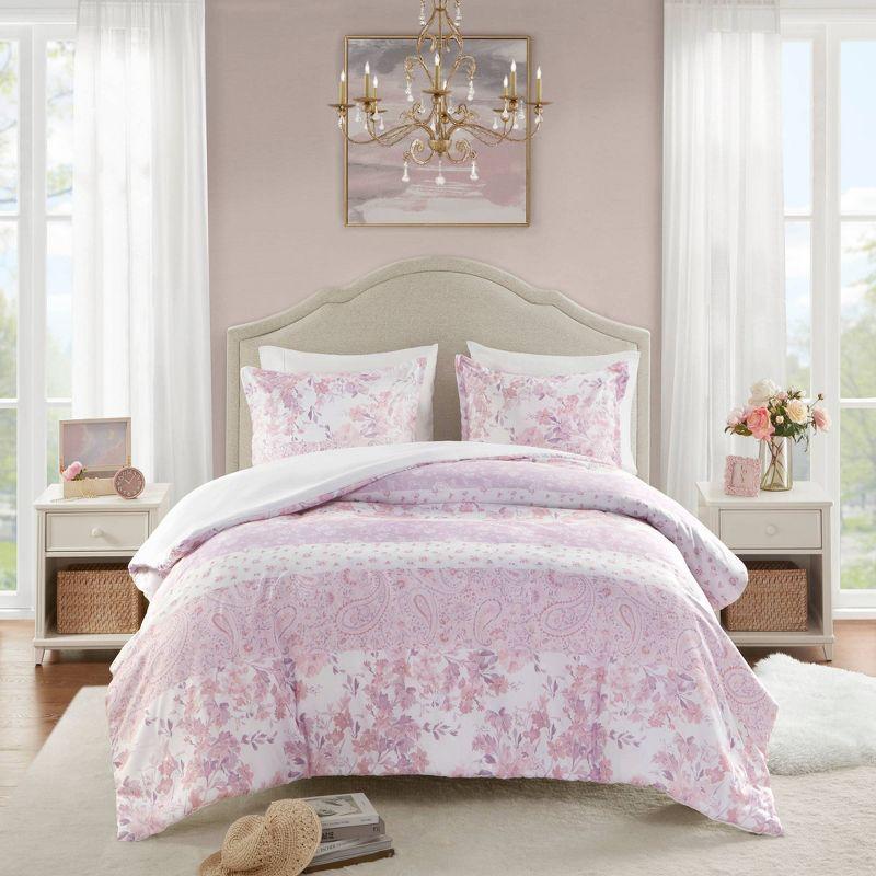 Oliena Floral Paisley Duvet Cover Set