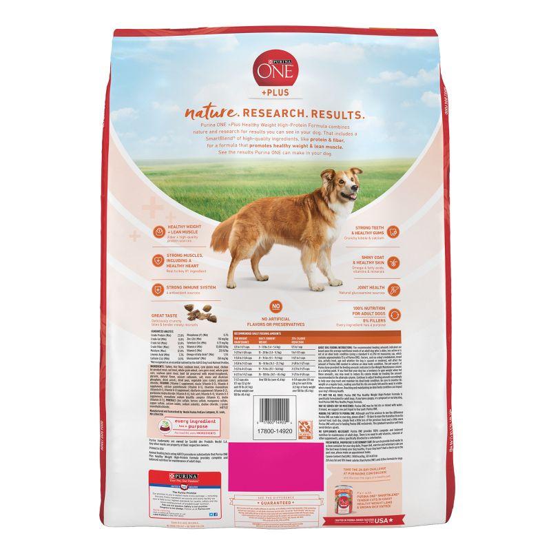 Purina ONE SmartBlend High Protein Healthy Weight Natural Turkey Flavor Dry Dog Food