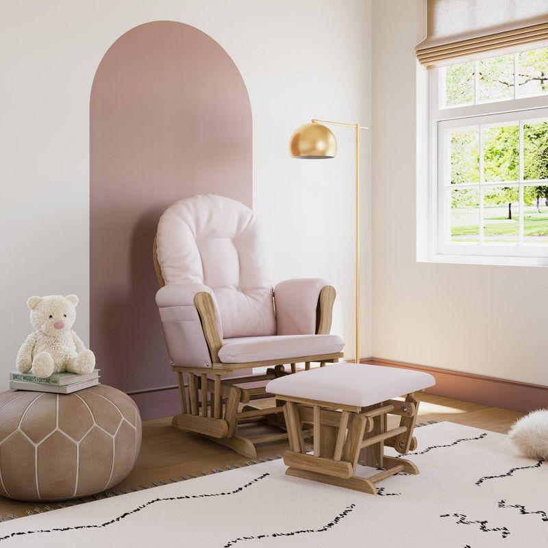 Hoop Glider with Ottoman