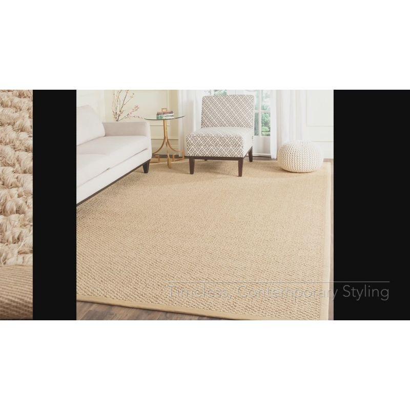 Natural Fiber NF525 Power Loomed Indoor Area Rug - Creme - 4'x6' - Safavieh.