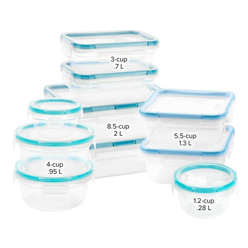 Snapware Total Solutions Plastic Food Storage Container Set - 20pc