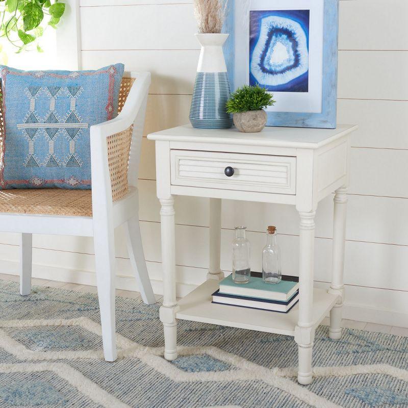 Russ End Table with Storage