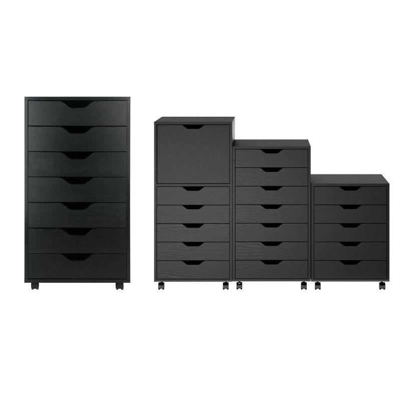 Halifax 7 Drawer Cabinet with Casters - Winsome