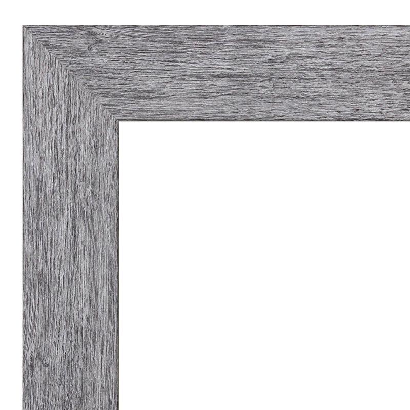 Amanti Art Natural Cork Board Framed Bark Rustic Grey Bulletin Board 23 in. x 17 in.