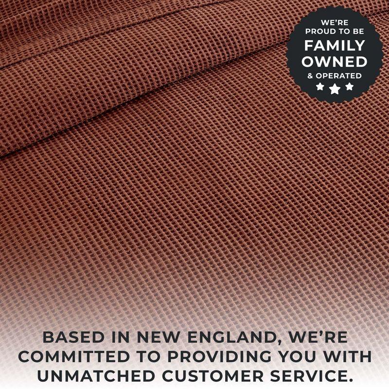 FreshFolds 100% Cotton Waffle Weave Blanket