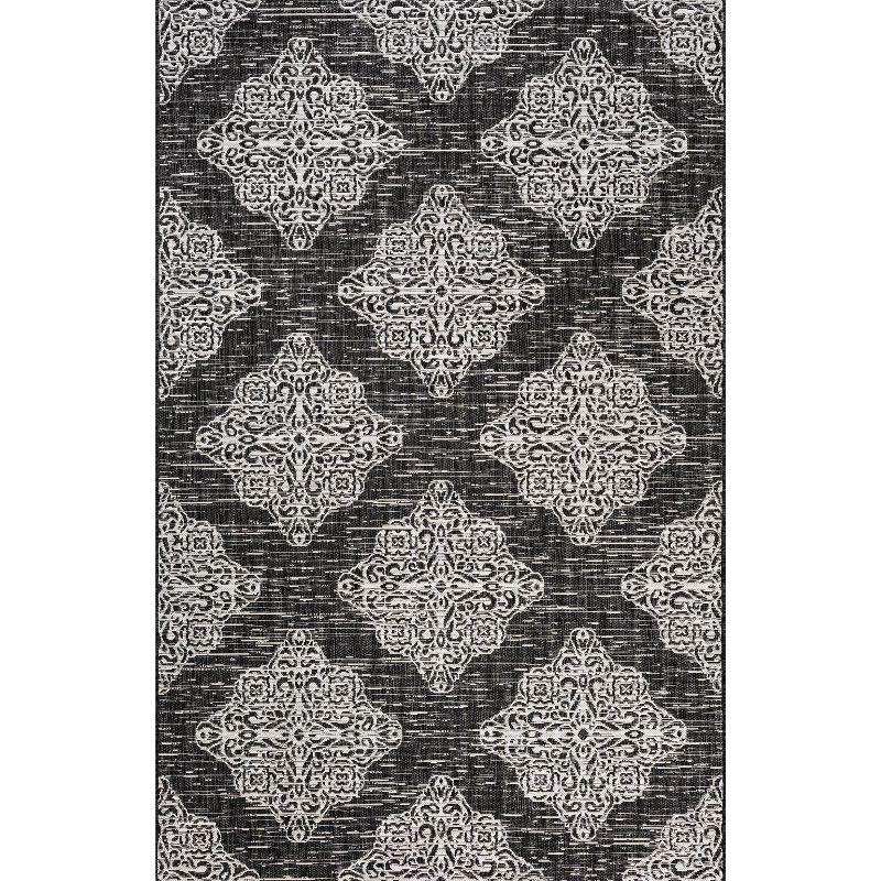 Tuscany Ornate Medallions Indoor/Outdoor Area Rug  - JONATHAN Y