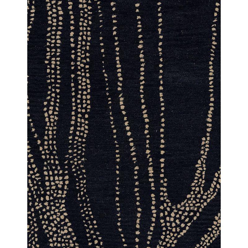 Momeni Simba Tree Handtufted Rug Navy Blue