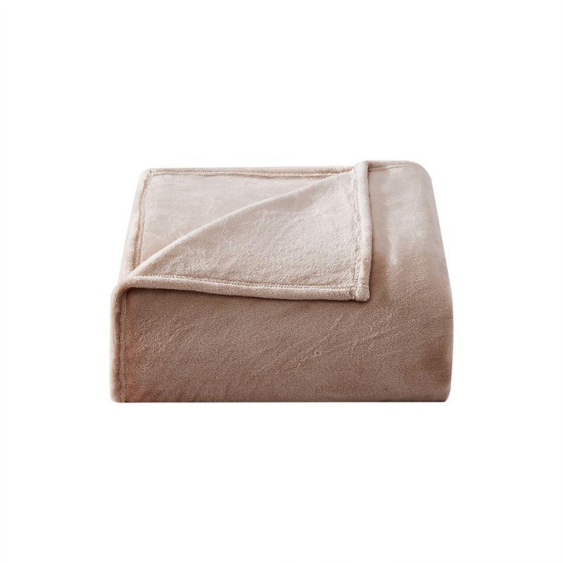 Poppy & Fritz Solid Ultra Soft Plush Pink Blanket & Reviews | Wayfair