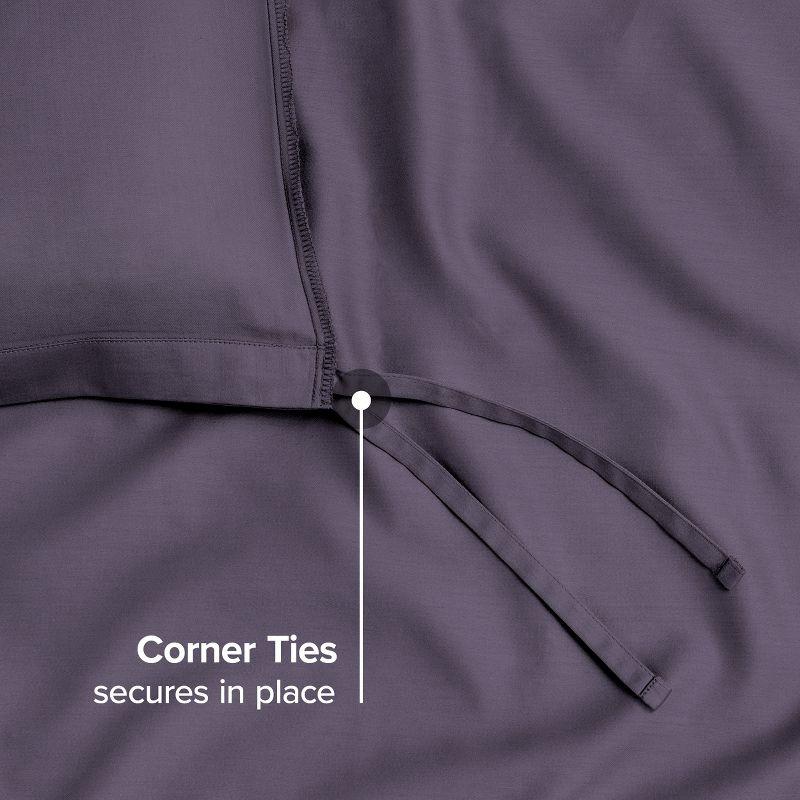 400 Thread Count Organic Cotton Sateen Duvet Cover Set
