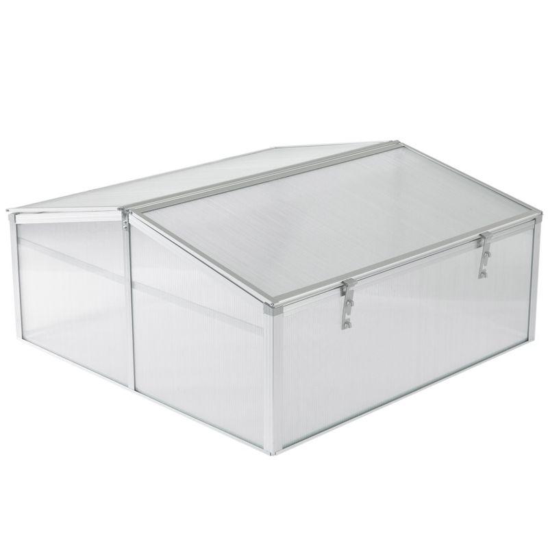 Gardenised 39.37" W x 39.37" D Mini Greenhouse