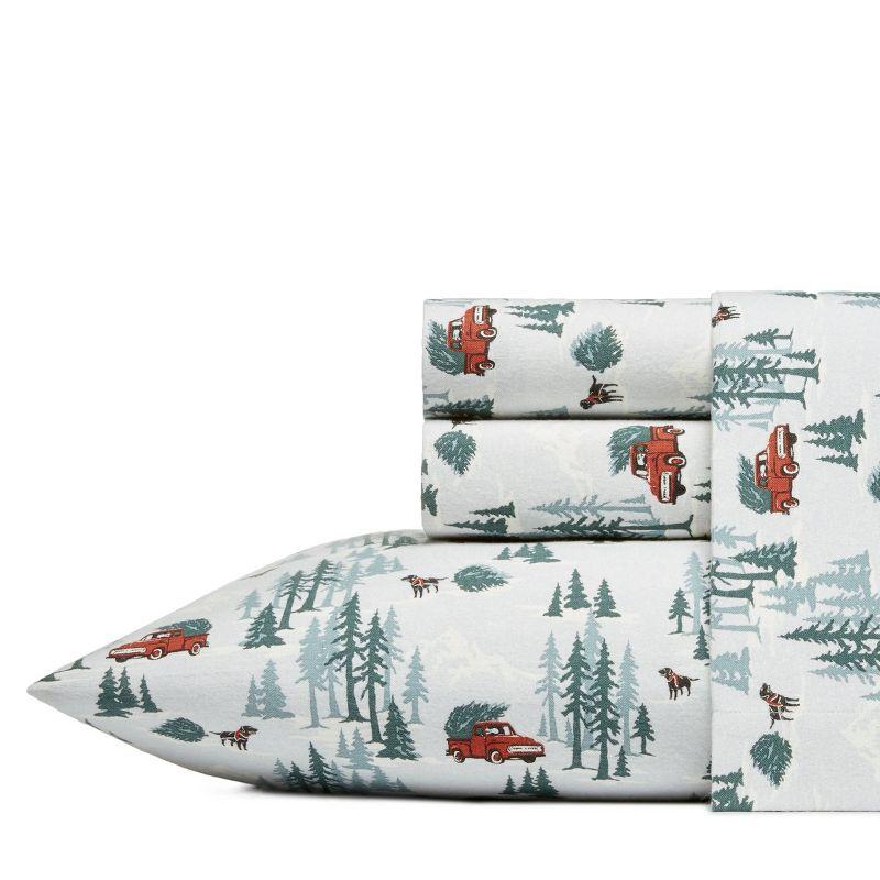 Patterned Flannel Sheet Set - Eddie Bauer