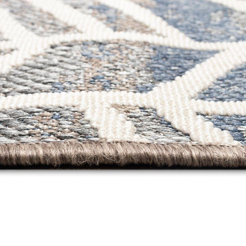 Liora Manne Cove Geometric Indoor/Outdoor Rug..