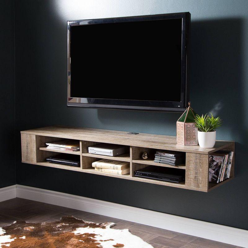 City Life Floating TV Stand for TVs up to 78"