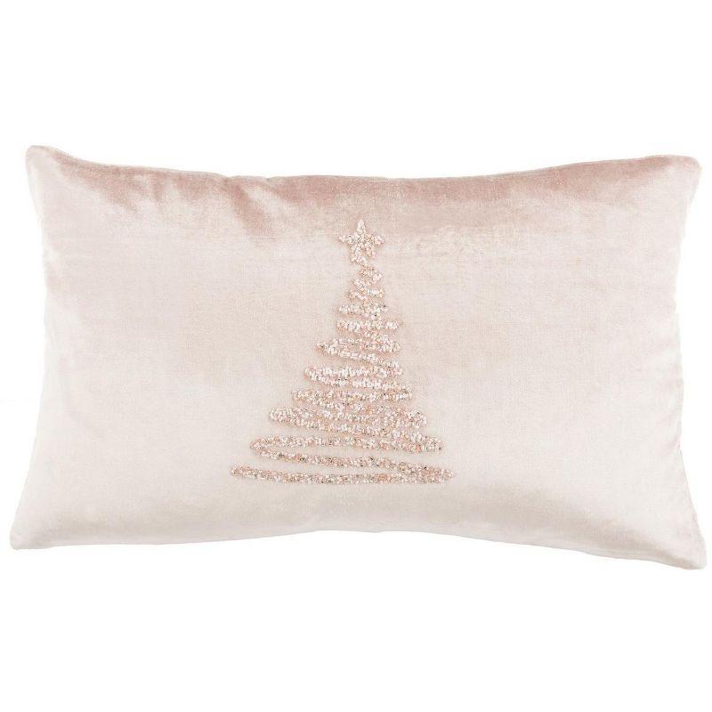 Safavieh  Enchanted Evergreen Lumbar Pillow & Reviews | Wayfair