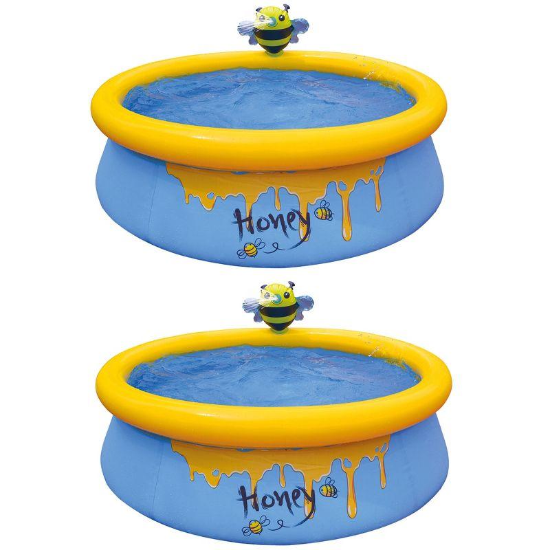 JLeisure Plastic Round Inflatable Pool 10'' H x 12'' W x 12'' L (Set of 2)
