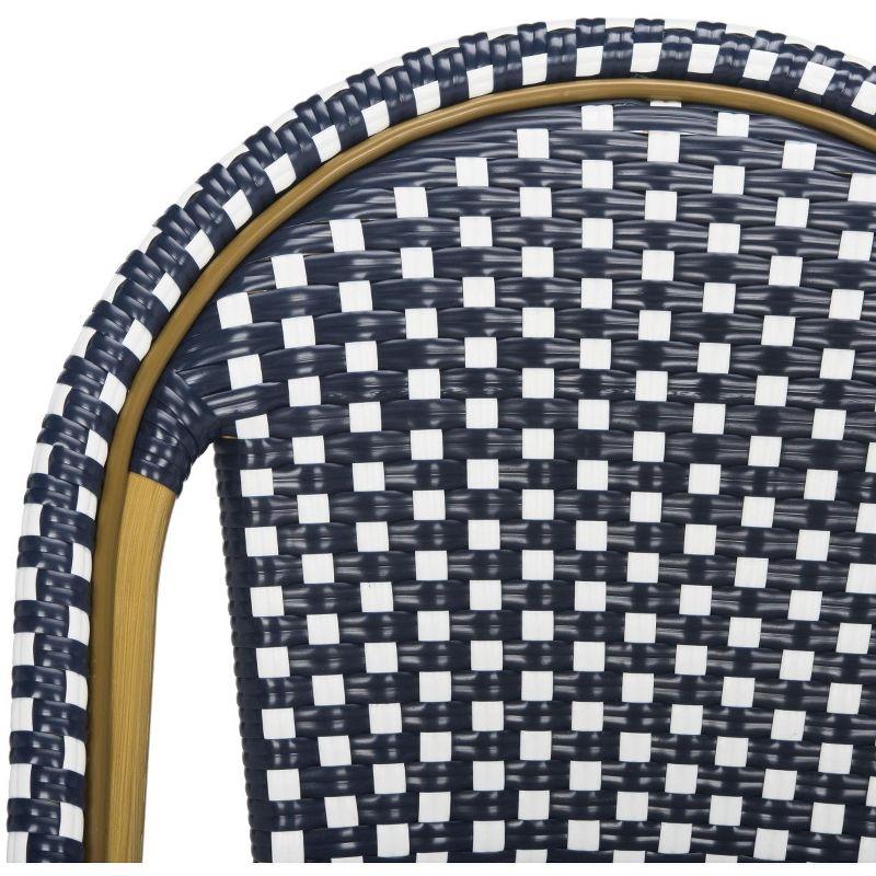 Casidy Polyethylene (PE) Wicker Wicker Outdoor Dining Side Chair