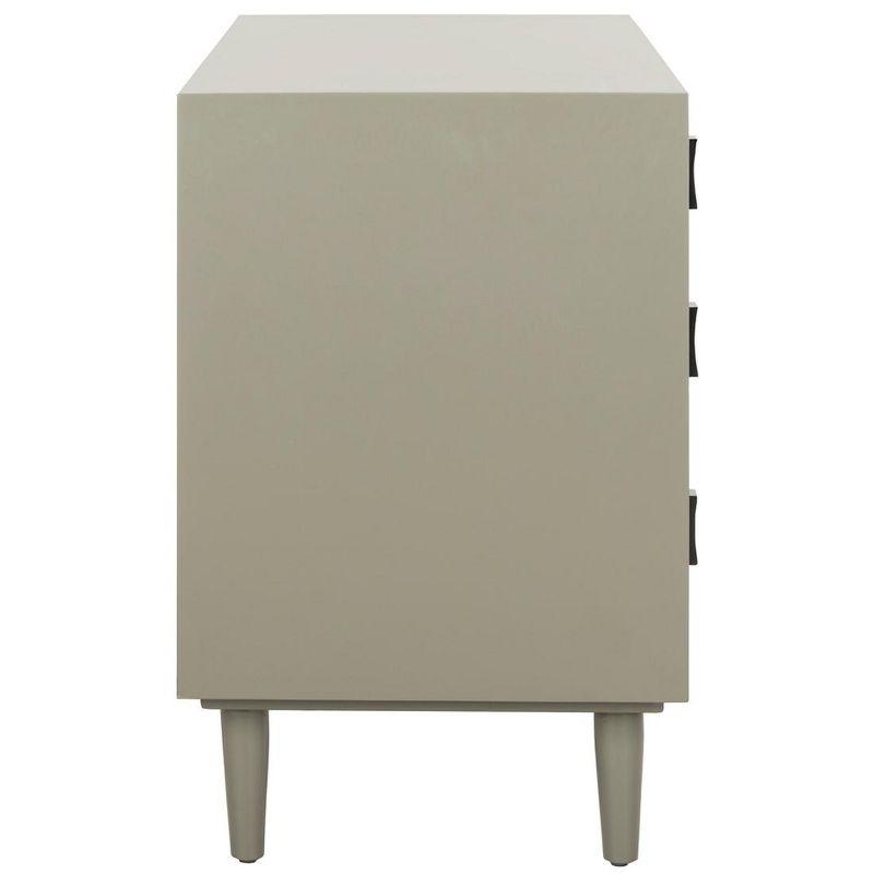 Blaize 3 Drawer Chest - CHS6601 - Dark Grey/Black - Safavieh