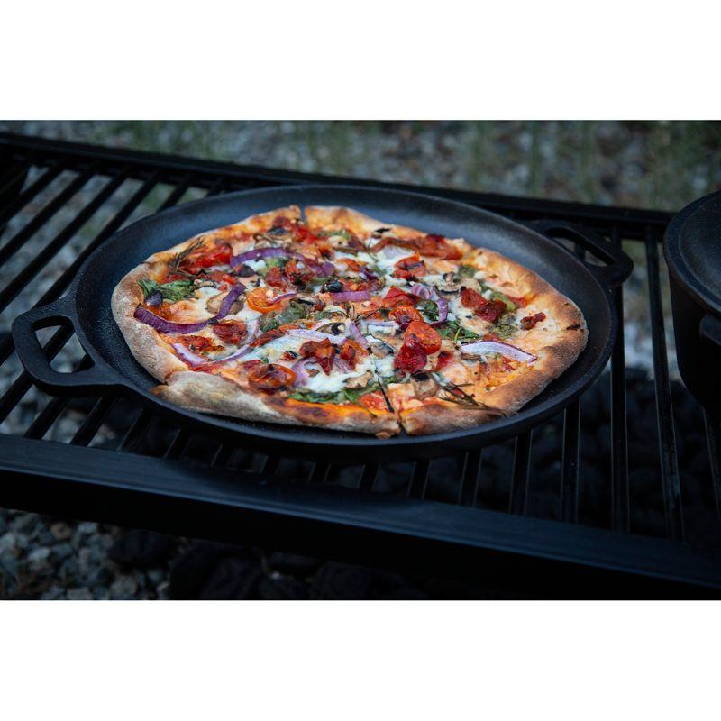 Stansport Pre-Seasoned Cast Iron Pizza Pan