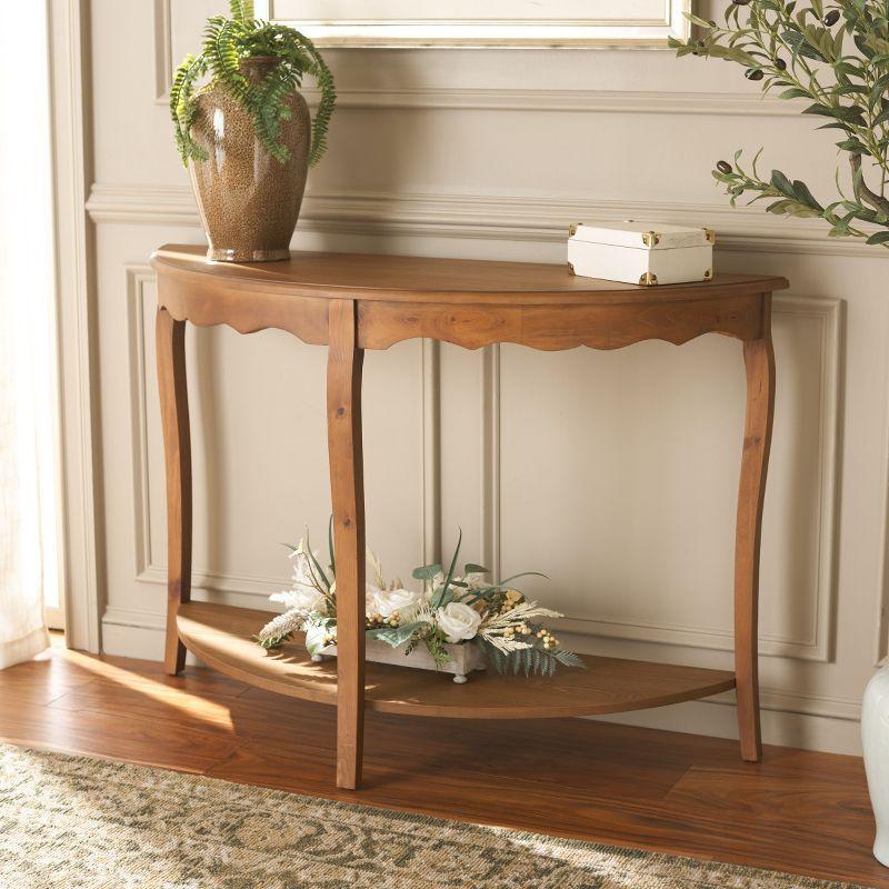 Christina Console - AMH6610E - Brown - Safavieh Couture
