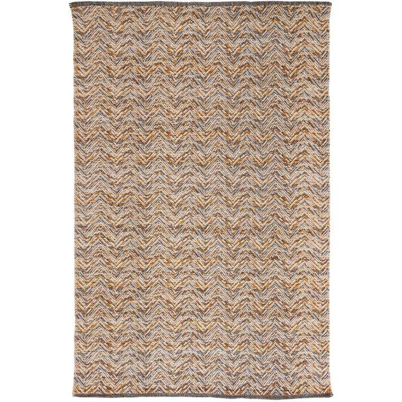 Kilim KLM729 Flat Weave Area Rug - Gold/Black - 5'x8' - Safavieh