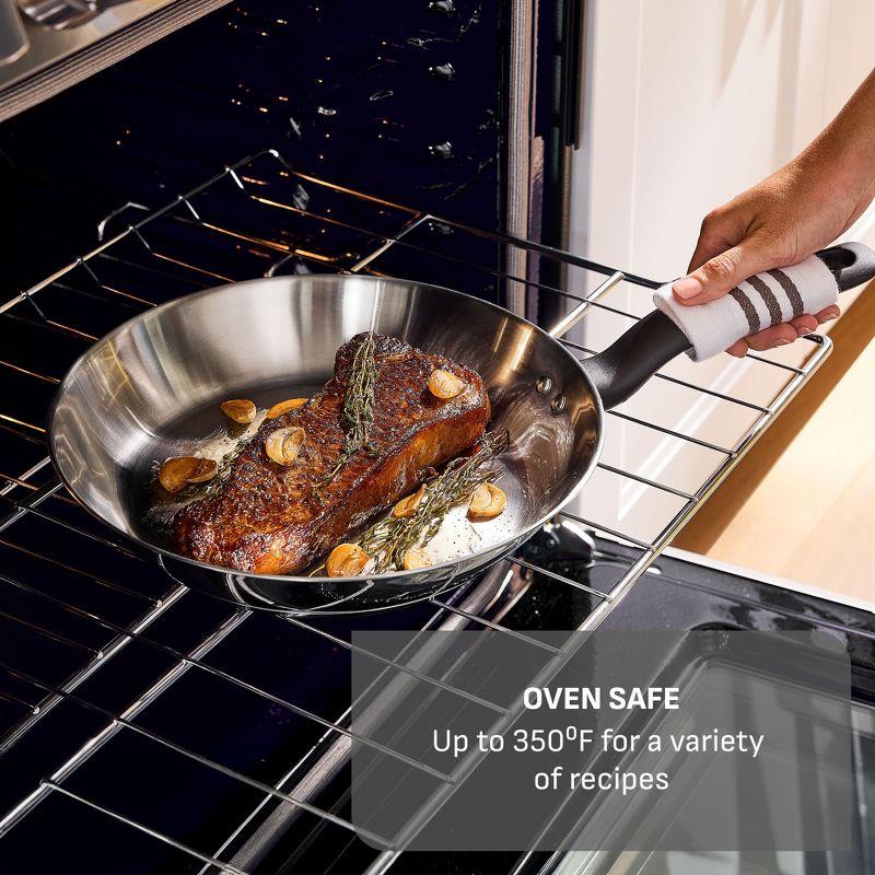 T-fal T-fal Stainless Steel 12 qt. Stockpot with lid