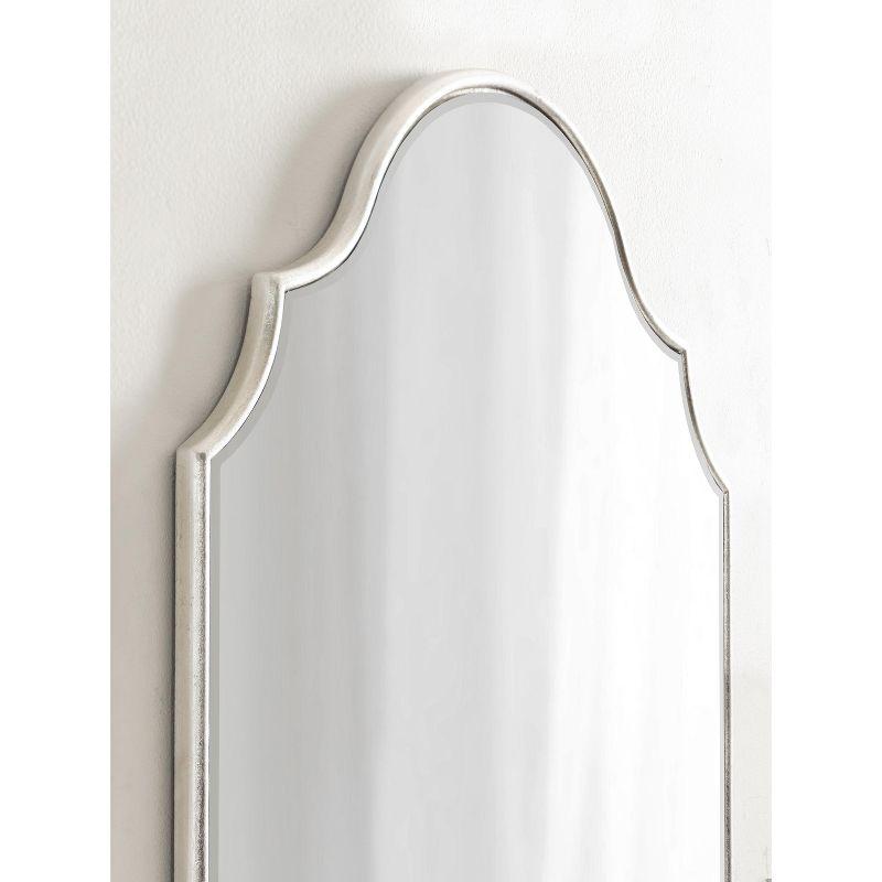 Kate and Laurel Leanna Framed Arch Wall Mirror, 20x30, Silver