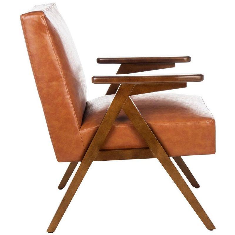 Emyr Arm Chair - Cognac - Safavieh