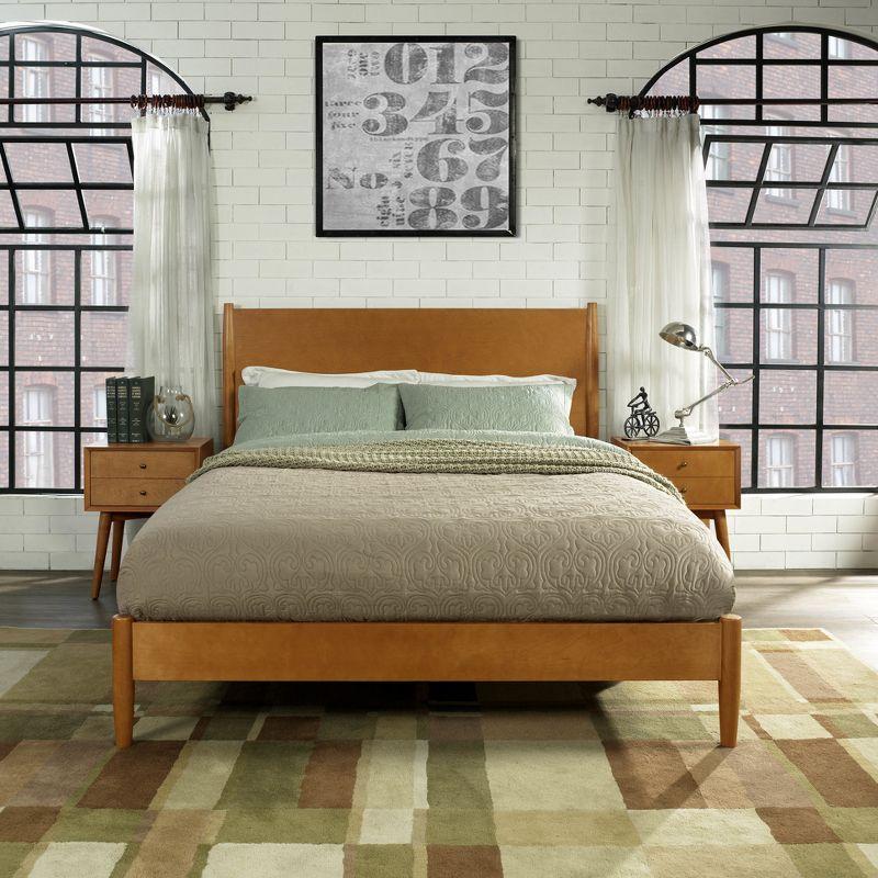Landon King Bedset Acorn - Crosley