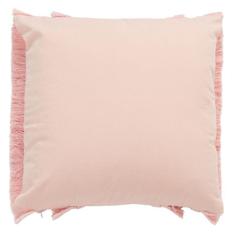 Safavieh Fringed Cotton Throw Pillow