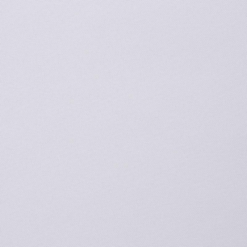 40"x108" No. 918 Light Filtering Semi-Sheer Joshua Heathered Texture Tab Top Curtain Panel White: Transitional Style, Machine Washable