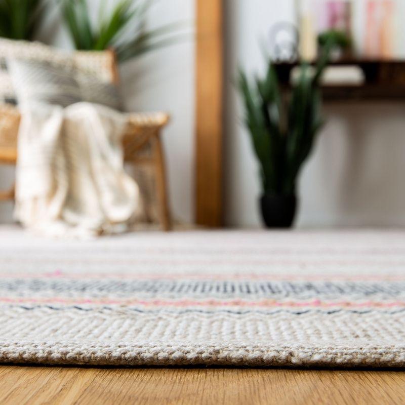 Montauk MTK536 Hand Woven Runner Rug - Pink/Beige - 2'3"x8' - Safavieh.