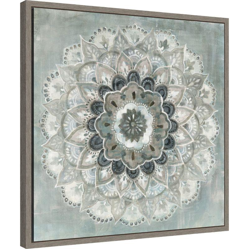 Amanti Art Sunburst Neutral by Danhui Nai Framed Canvas Wall Art