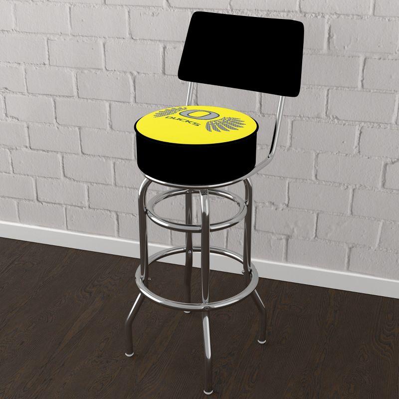 Trademark Global University of Oregon Swivel 31" Bar Stool | Wayfair