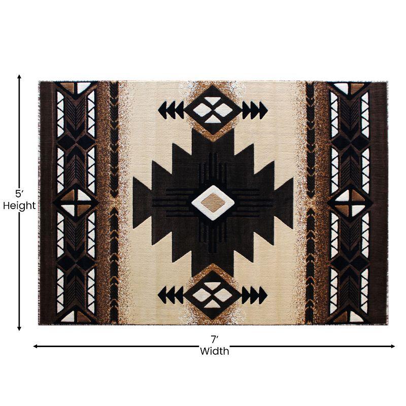 Masada Rugs Southwest Native American Area Rug - Design C318