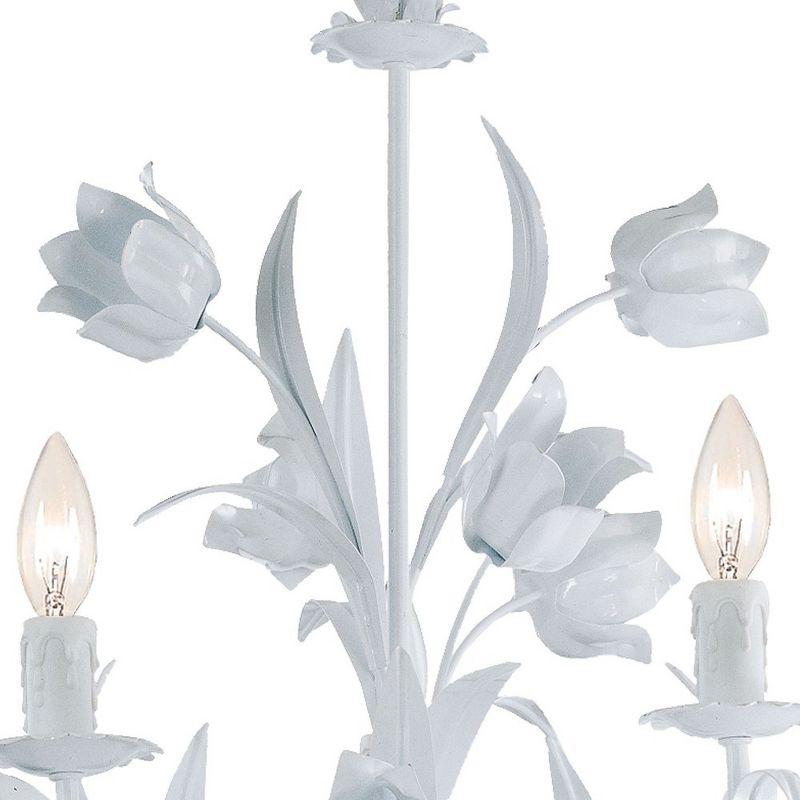 Crystorama Lighting Southport 5 - Light Chandelier in  Wet White