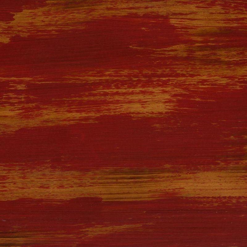 Alec Coffee Table - Distressed Maroon - Safavieh